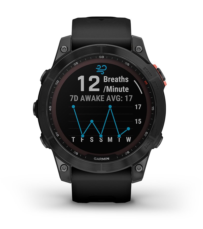 Cechy Garmin Fenix 7 Solar Niebieskoszary z czarnym paskiem [010-02540-11]