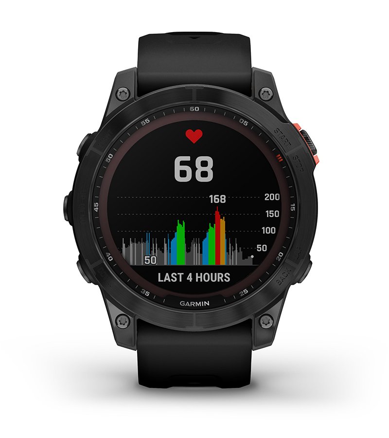 Garmin Fenix 7 Solar Niebieskoszary z czarnym paskiem [010-02540-11] cecha