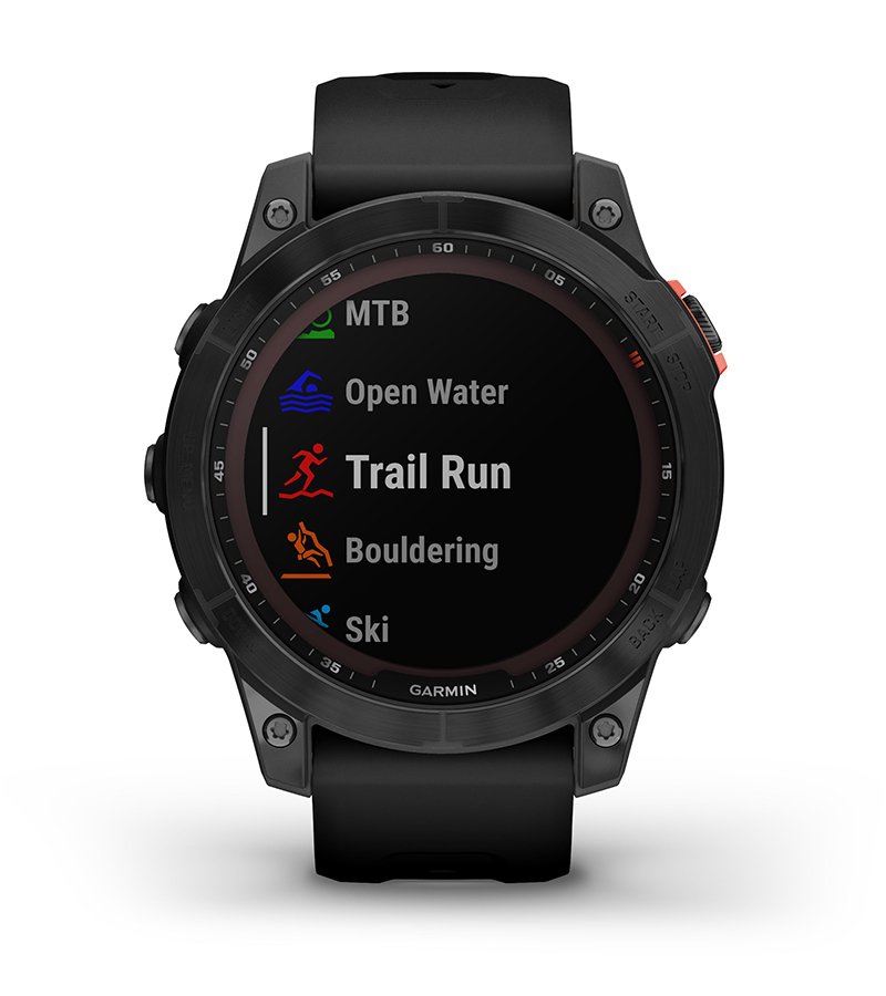 Funkcja Garmin Fenix 7 Solar Niebieskoszary z czarnym paskiem [010-02540-11]