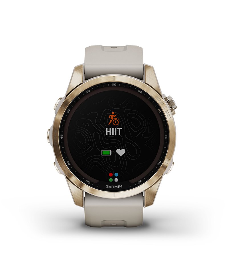 Garmin Fenix 7s Sapphire Solar Kremowozłoty tytan [010-02539-21] - przewagi