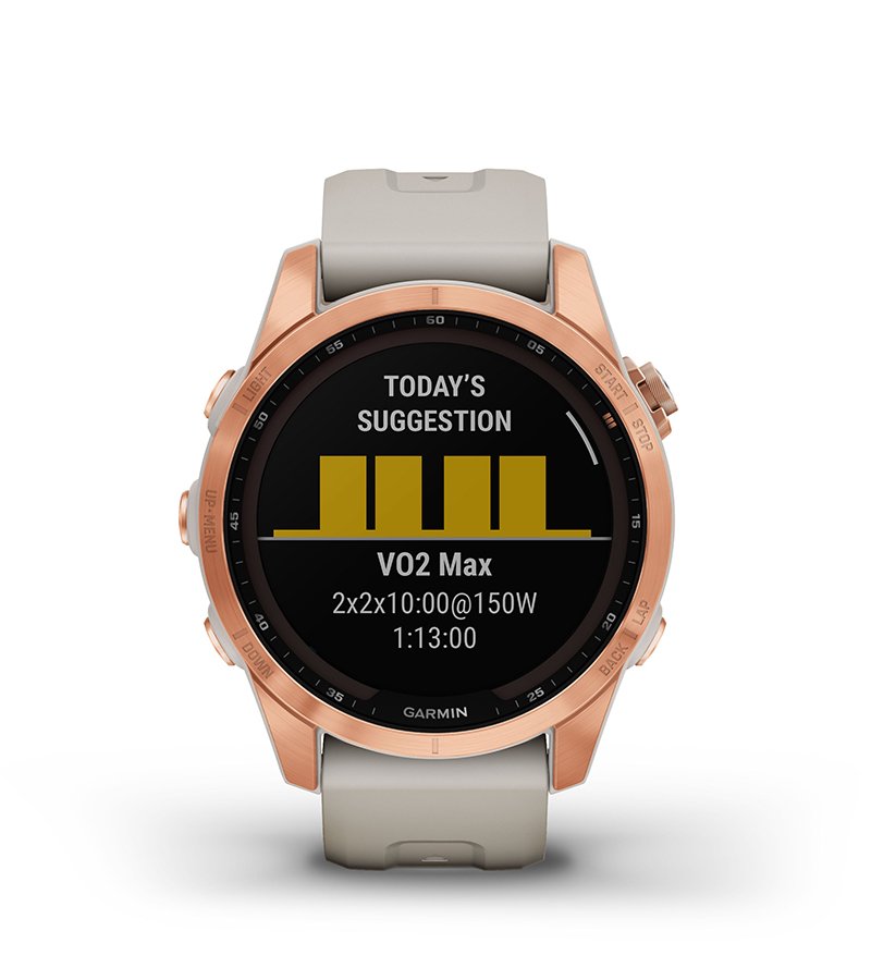 Garmin Fenix 7s Solar Niebieskoszary z czarnym paskiem [010-02539-13] - zalety
