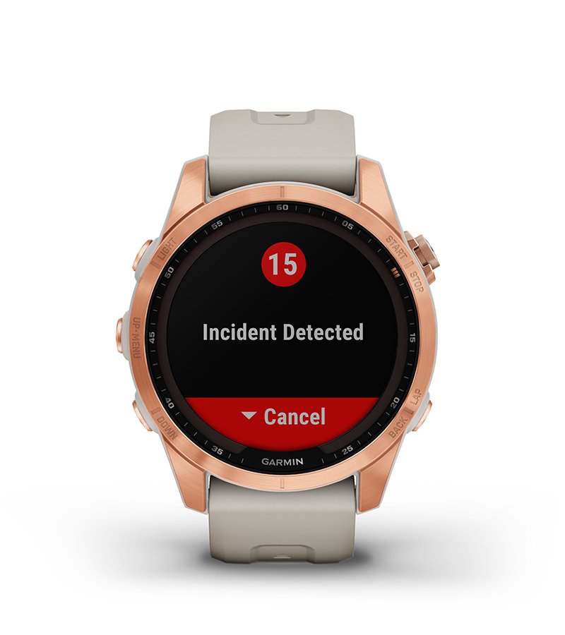 Funkcja Garmin Fenix 7s Solar Niebieskoszary z czarnym paskiem [010-02539-13]