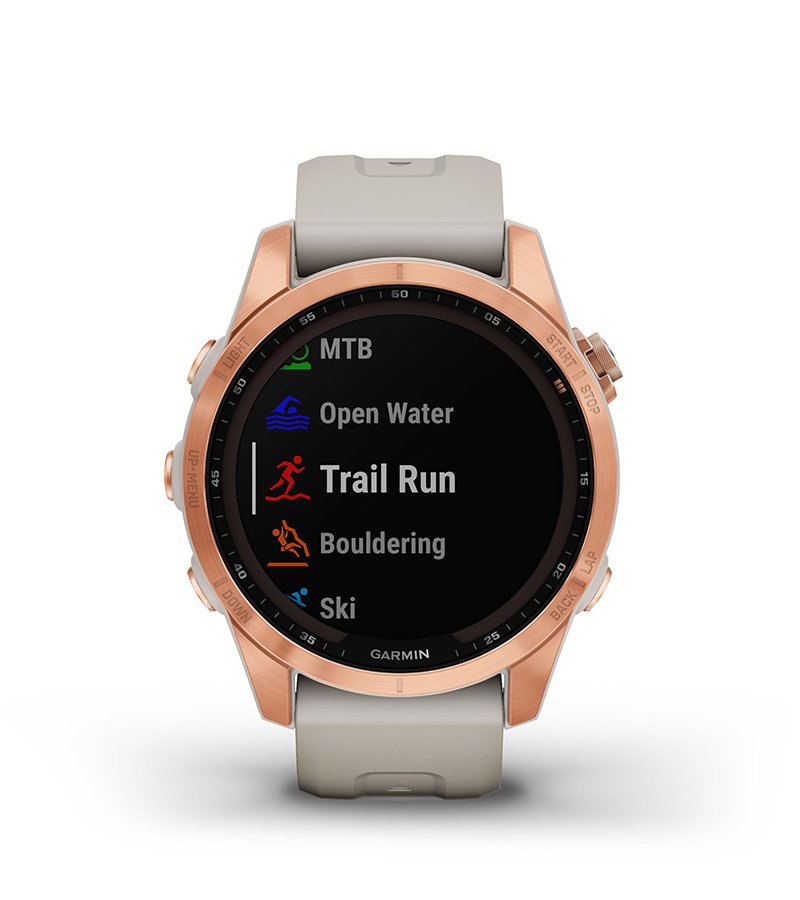 Garmin Fenix 7s Solar Niebieskoszary z czarnym paskiem [010-02539-13] funkcjonalność