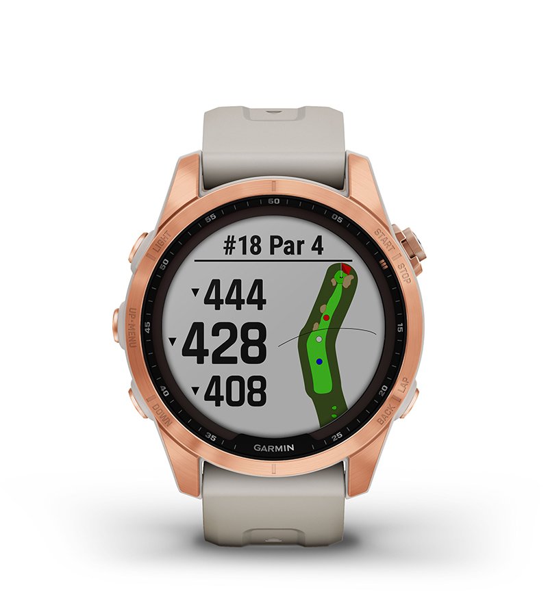 Zaleta Garmin Fenix 7s Solar Niebieskoszary z czarnym paskiem [010-02539-13]