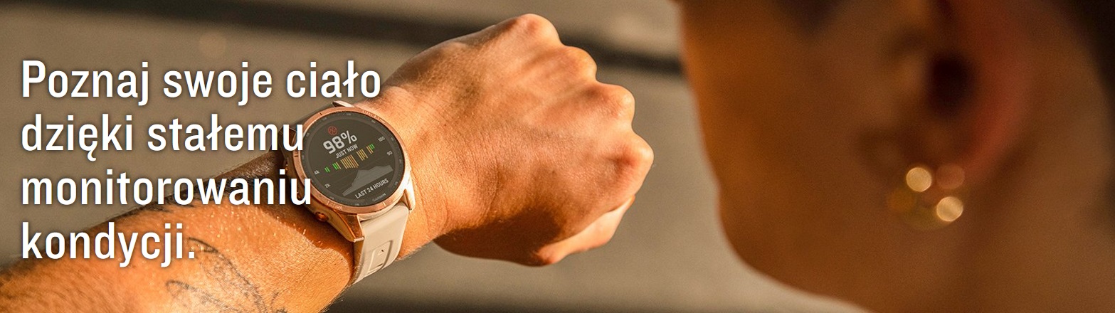 Atrybuty Garmin Fenix 7s Solar Niebieskoszary z czarnym paskiem [010-02539-13]