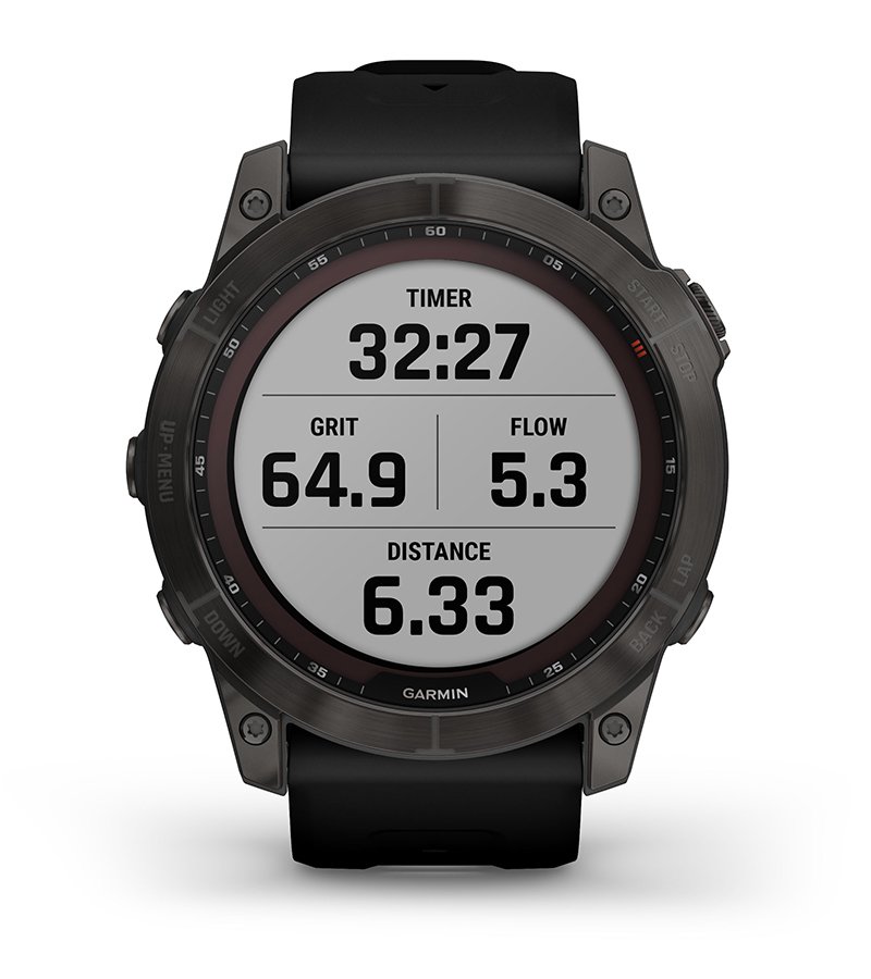 Przewaga Garmin Fenix 7x Sapphire Solar Czarny Tytan [010-02541-23]