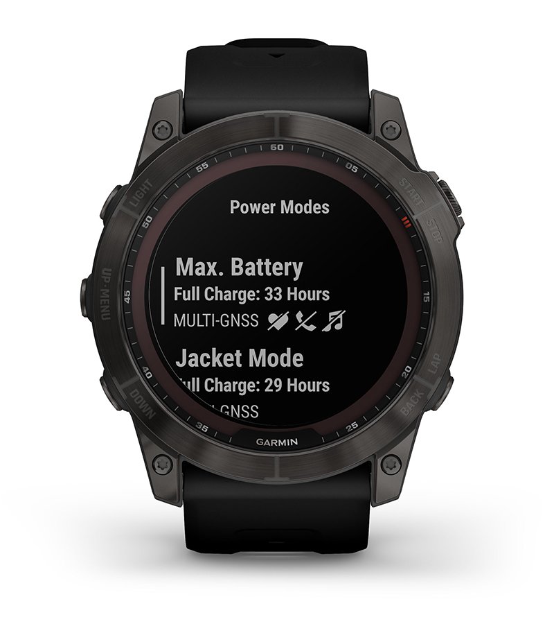 Atrybuty Garmin Fenix 7x Sapphire Solar Czarny Tytan [010-02541-23]