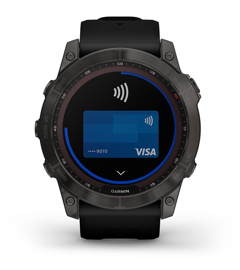 Zaleta Garmin Fenix 7x Sapphire Solar Czarny Tytan [010-02541-23]