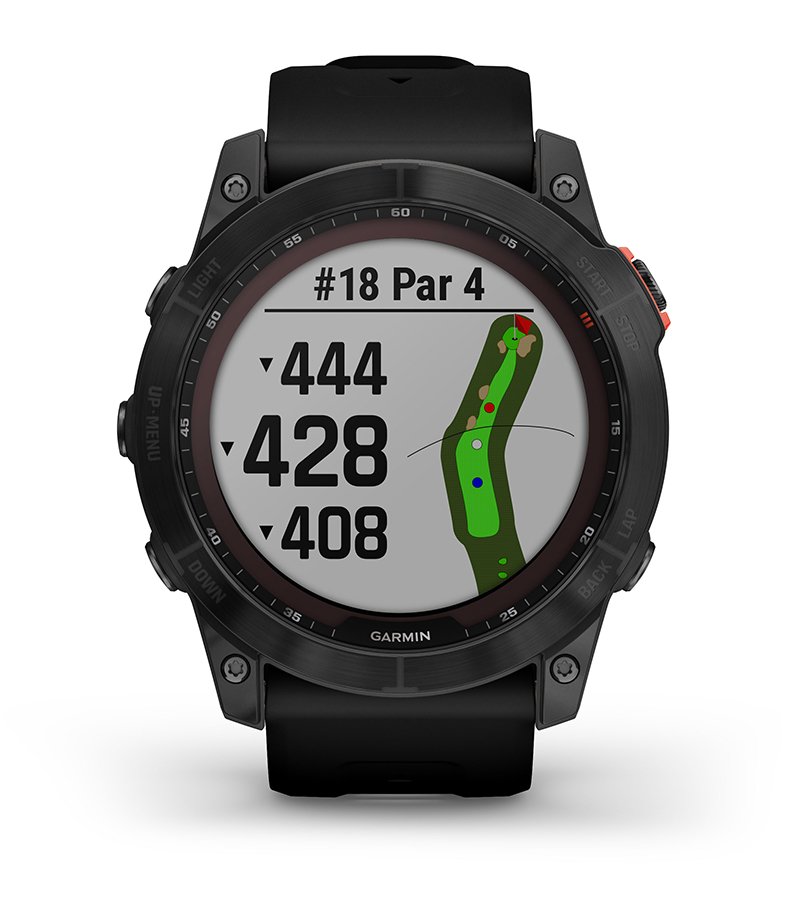 Przewaga Garmin Fenix 7x Solar Niebieskoszary z czarnym paskiem [010-02541-01]