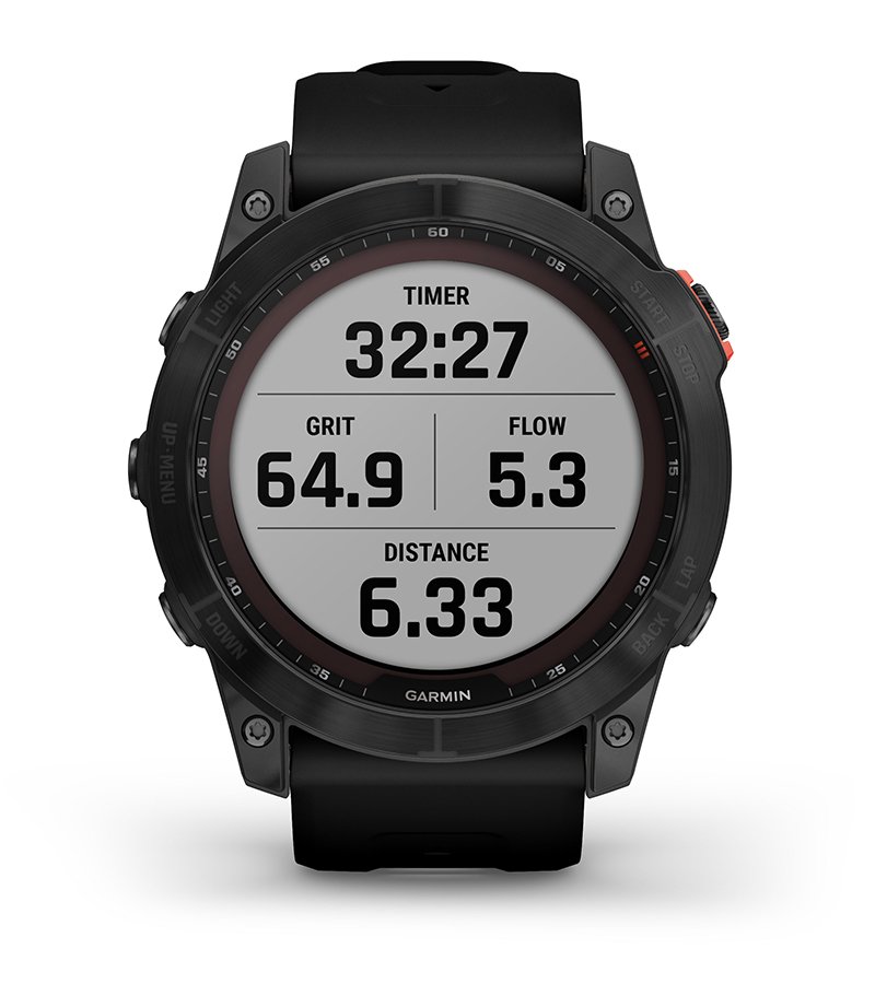 Przewaga Garmin Fenix 7x Solar Niebieskoszary z czarnym paskiem [010-02541-01]