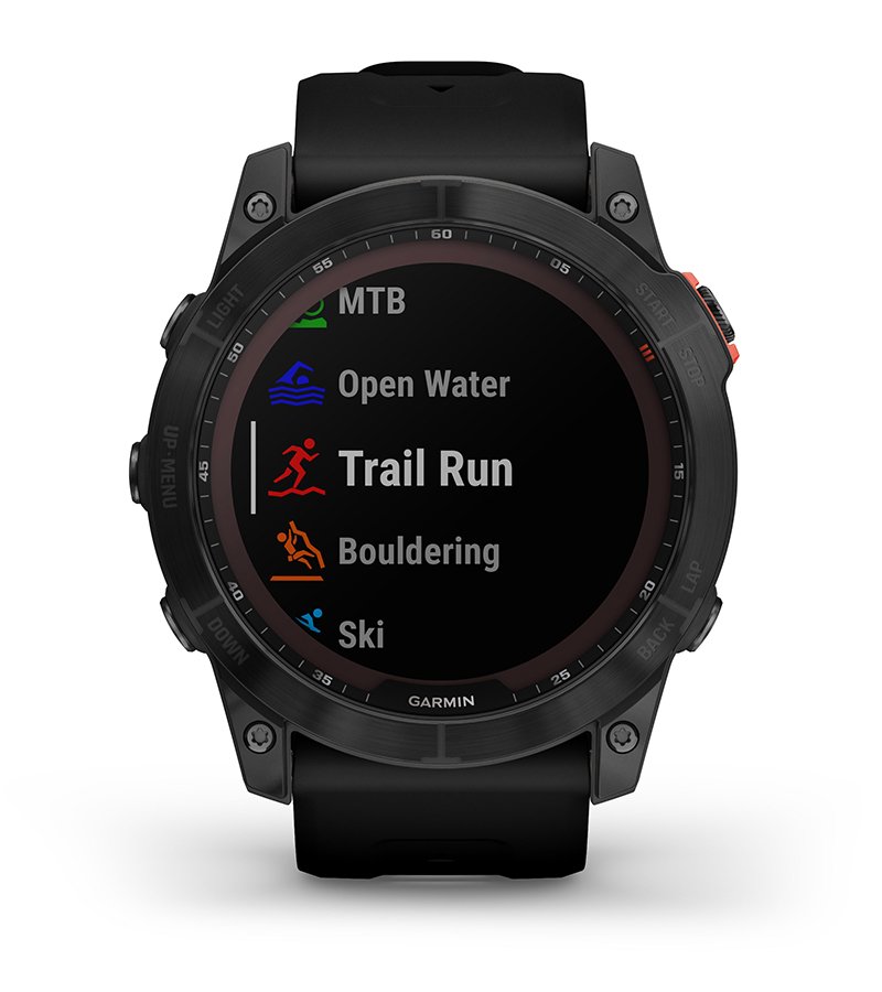 Funkcja Garmin Fenix 7x Solar Niebieskoszary z czarnym paskiem [010-02541-01]