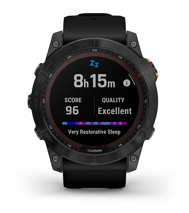 Zaleta Garmin Fenix 7x Solar Niebieskoszary z czarnym paskiem [010-02541-01]