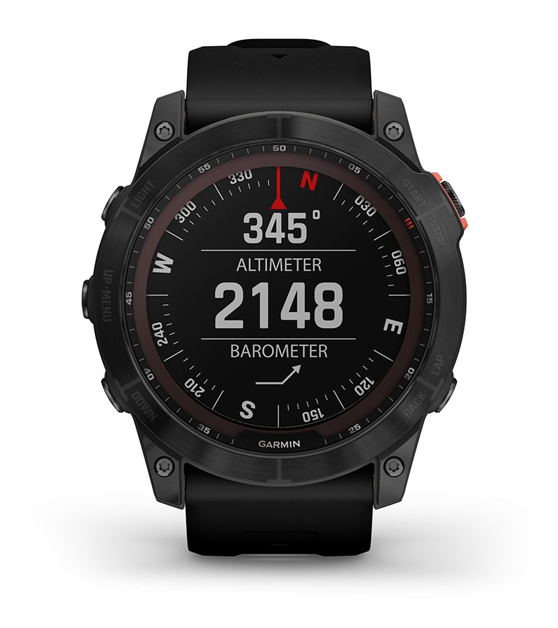 Zaleta Garmin Fenix 7x Solar Niebieskoszary z czarnym paskiem [010-02541-01]