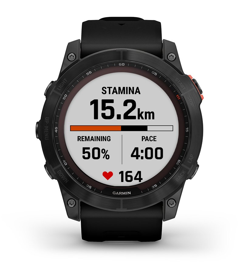 Cechy Garmin Fenix 7x Solar Niebieskoszary z czarnym paskiem [010-02541-01]