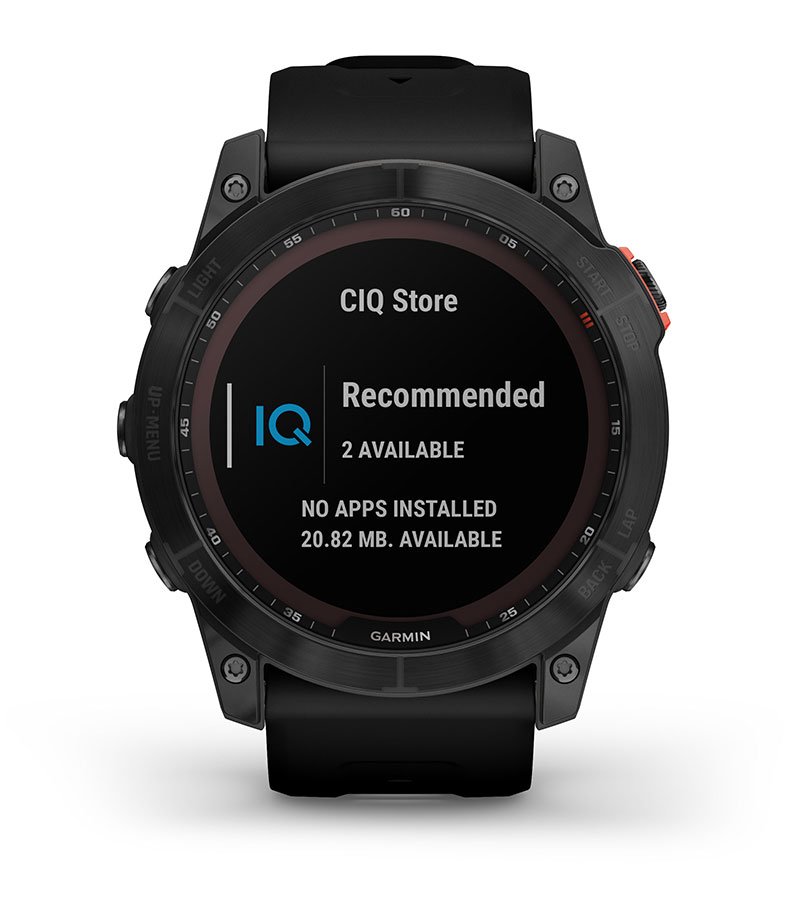 Cechy Garmin Fenix 7x Solar Niebieskoszary z czarnym paskiem [010-02541-01]