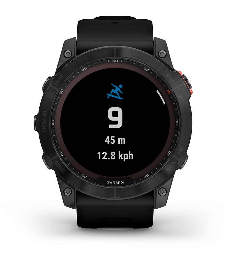 Zaleta Garmin Fenix 7x Solar Niebieskoszary z czarnym paskiem [010-02541-01]