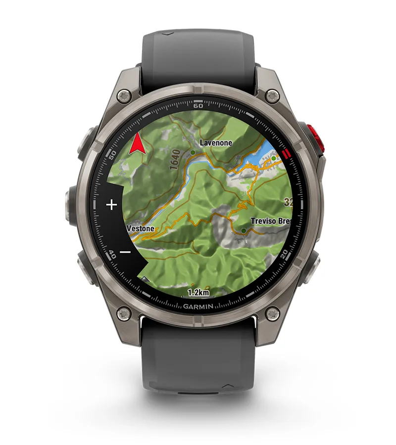 Cechy Garmin Fenix 8 Pro AMOLED 51 mm Sapphire Black [010-03199-11]