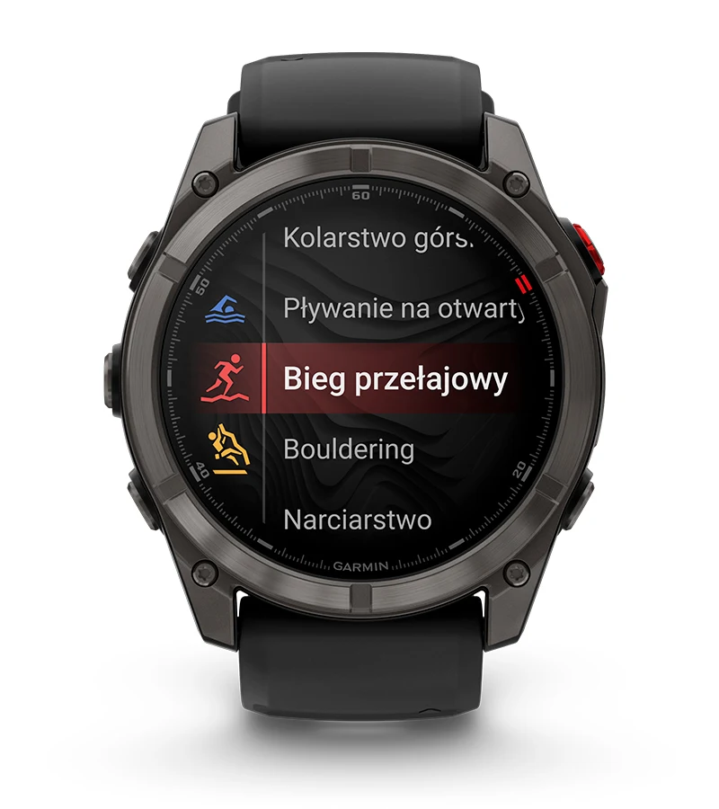Funkcja Garmin Fenix 8 Pro AMOLED 51 mm Sapphire Black [010-03199-11]