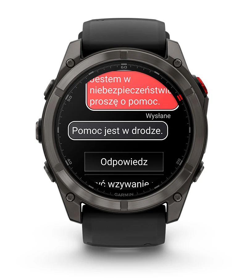 Garmin Fenix 8 Pro AMOLED 51 mm Sapphire Black [010-03199-11] cecha