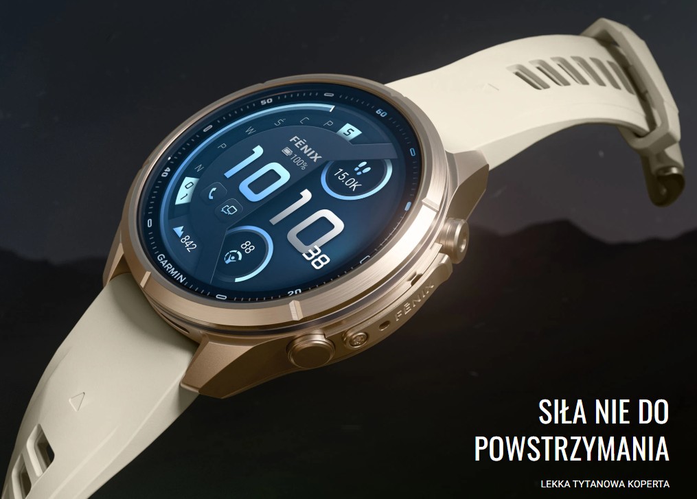 Funkcja Garmin Fenix 9 Pro 43 mm AMOLED Sapphire Titanium Fog Grey [010-04335-86]