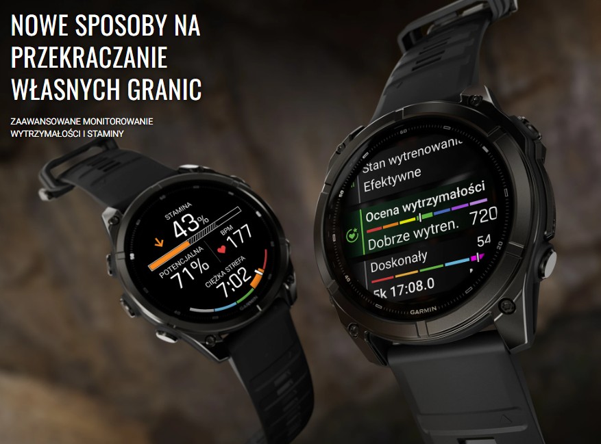 Funkcja Garmin Fenix 9 47 mm AMOLED Sapphire Bare Titanium Pebble Grey [010-04762-01]