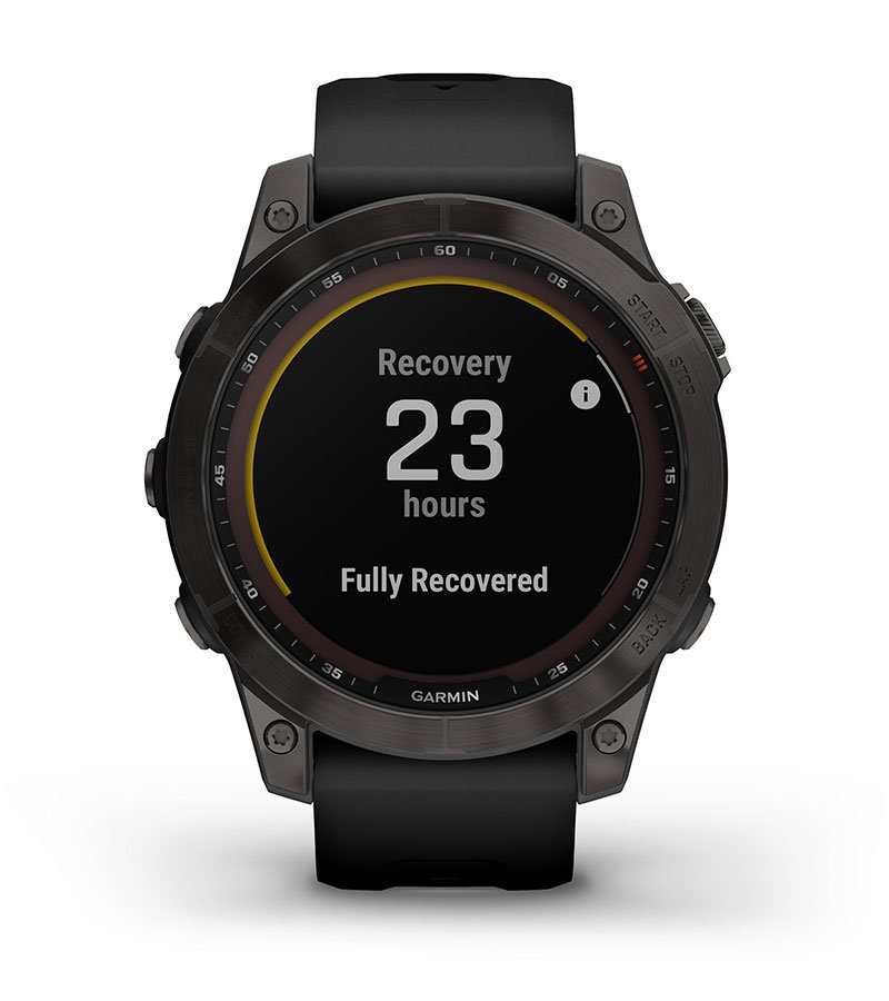 Garmin Fenix 7 Sapphire Solar Czarny tytan cecha