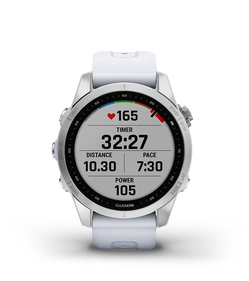 Przewaga Garmin Fenix 7s Biały