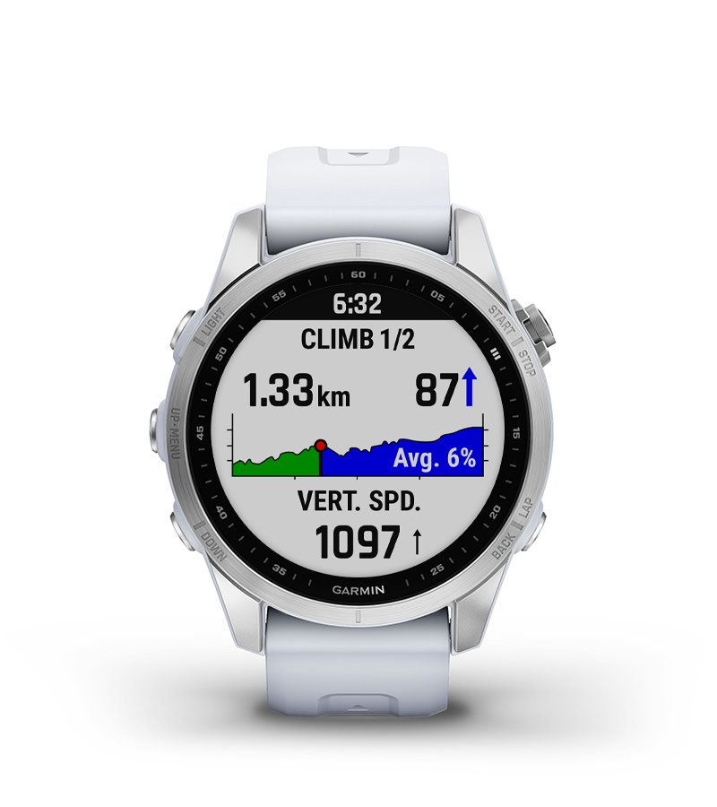 Zaleta Garmin Fenix 7s Biały