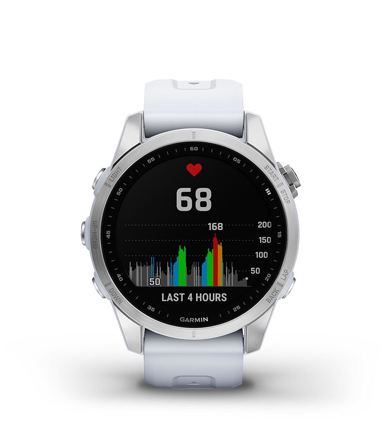 Cechy Garmin Fenix 7s Biały