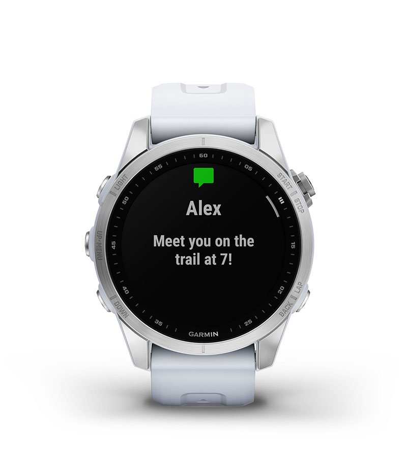 Przewaga Garmin Fenix 7s Biały