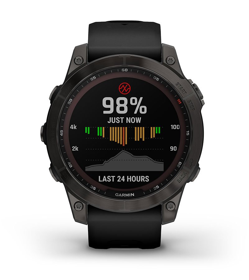 Garmin Fenix 7x Sapphire Solar Jasnoniebieski tytan funkcjonalność