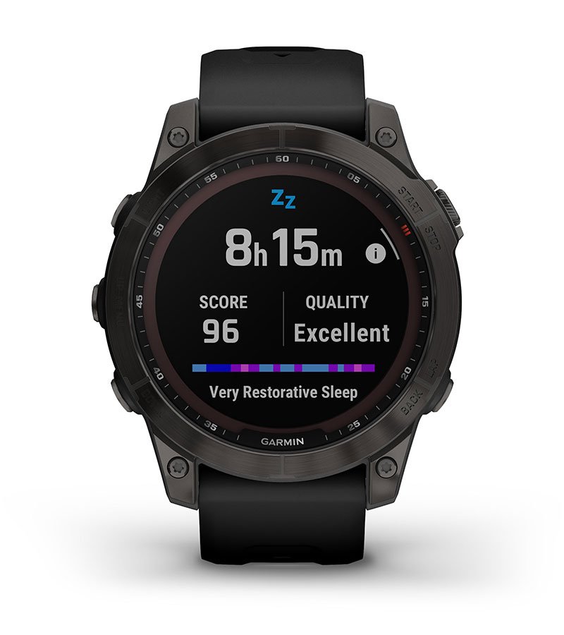 Cechy Garmin Fenix 7x Sapphire Solar Tytanowo-szary