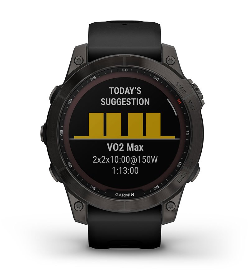 Cechy Garmin Fenix 7x Sapphire Solar Tytanowo-szary