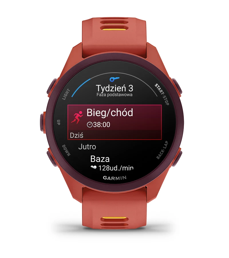 Funkcja Garmin Forerunner 70 Black [010-04307-00]
