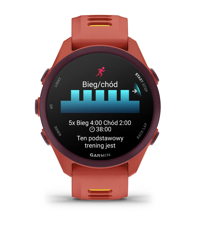 Atrybuty Garmin Forerunner 70 Black [010-04307-00]
