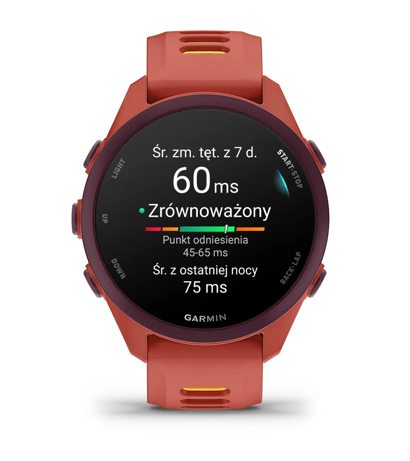 Garmin Forerunner 70 Black [010-04307-00] cecha