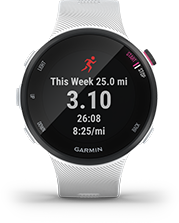 Garmin Forerunner 45S - zalety