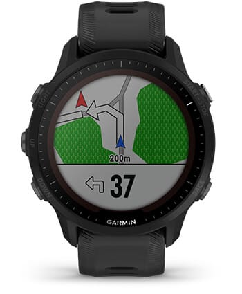 Garmin Forerunner 955 SOLAR Czarny [010-02638-20]