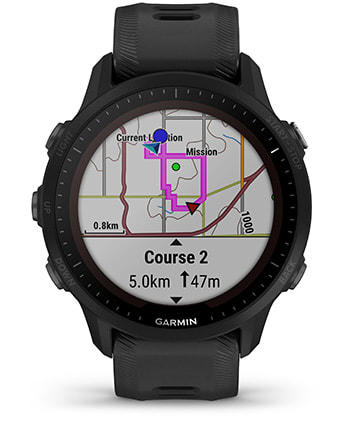 Zaleta Garmin Forerunner 955 Solar Black [010-02638-20]