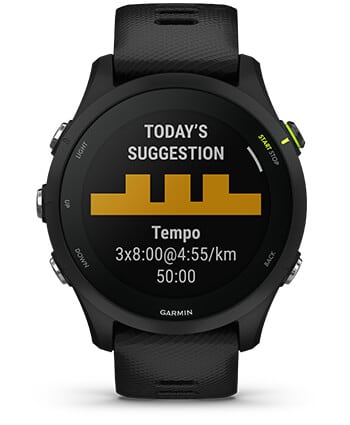 Cechy Garmin Forerunner 255 Music Black [010-02641-30]