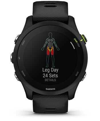 Garmin Forerunner 255 Music ブラック Garmin Forerunner 255 Music Czarny 010-02641-30 | Cena rabaty %