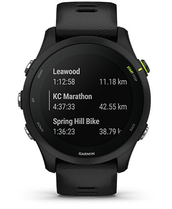 Cechy Garmin Forerunner 255 Music Whitestone [010-02641-31]