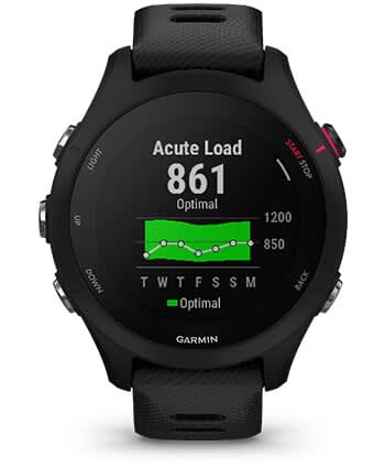 Garmin Forerunner 255s Music Black [010-02641-32] cecha