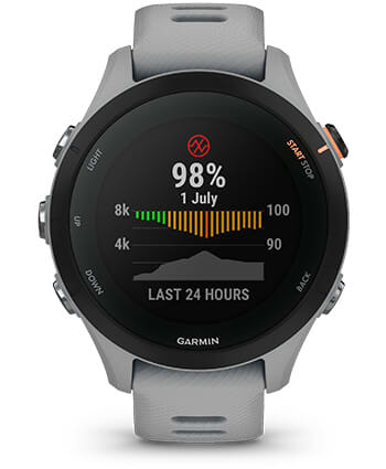 Przewaga Garmin Forerunner 255s Powder Grey [010-02641-12]