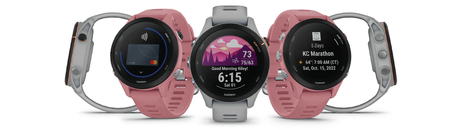 Garmin Forerunner 255s Powder Grey [010-02641-12] - przewagi