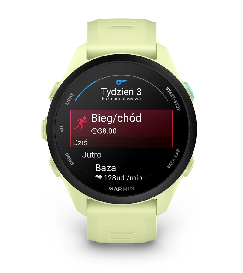 Funkcja Garmin Forerunner 70 Black [010-04307-00]