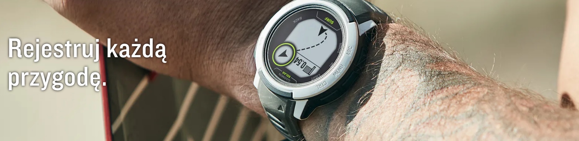 Przewaga Garmin Instinct 2 Solar Surf