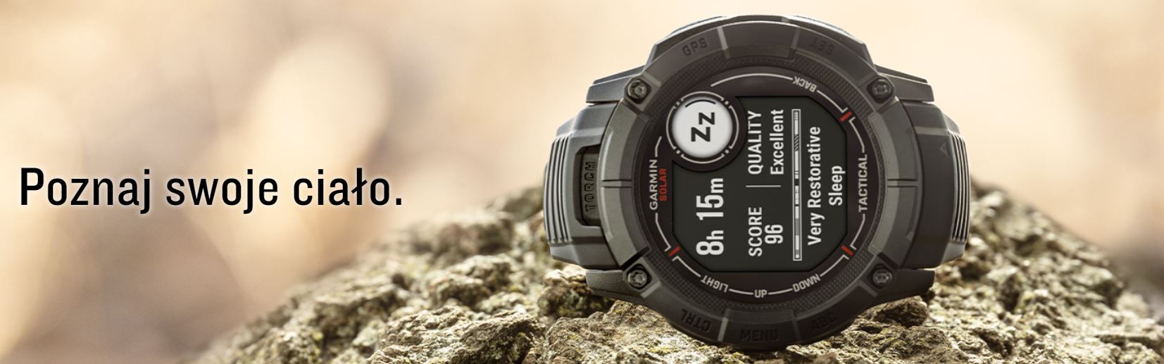 Garmin Instinct 2X Solar Tactical Edition  Coyote Tan [010-02805-02] - przewagi