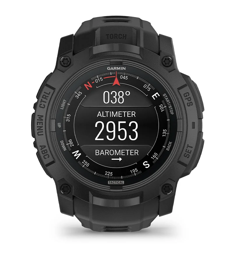 Garmin Instinct 3 Amoled Tactical Edition 50mm Czarny [010-03020-50] cecha