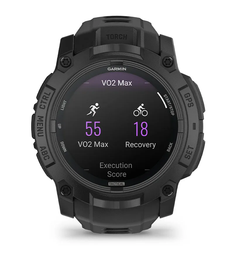 Garmin Instinct 3 Amoled Tactical Edition 50mm Czarny [010-03020-50] funkcjonalność